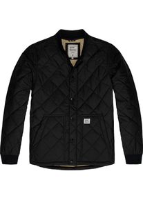 Vintage Industries Brody, veste en textile , couleur: Noir , taille: S