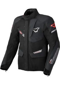 Macna Synchrone, textile jacket waterproof , color: Black , size: L