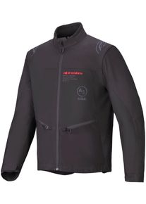 Alpinestars Lite-Dura Softshell, textile jacket , color: Black , size: XL