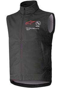 Alpinestars Techstar Softshell, chaleco joven , color: Negro , tamaño: S