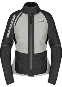 Spidi Crossmaster 2, textile jacket H2Out women , color: Black/Light Grey , size: S