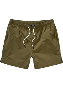 Brandit Basic, pantaloncini da bagno , colore: Oliva , dimensione: XL