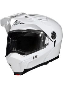 Simpsons Simpson Journey Bandit Solid, kask typu flip up , kolor: Biały , rozmiar: L