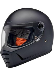 Biltwell Lane Splitter, integraalhelm , kleur: Mat-Zwart , maat: XXL