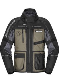 Spidi Hard Track 3, textile jacket H2Out , color: Light Brown/Black/Grey , size: XL