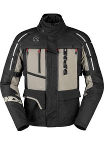 Spidi 4 Season V3 H2Out, tekstil jakke H2Out , farve: Lysebrun/Sort , st&oslash;rrelse: XL