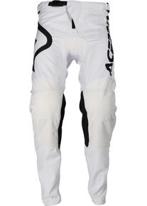 Acerbis MX Vented, textile pants , color: White/Black , size: 32