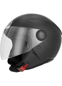 Acerbis Brezza, Casque ouvert pour enfants , couleur: Noir Mat , taille: T56