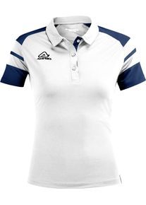 Acerbis Sports Kemari, koszulka polo damska , kolor: Biały/Granatowy , rozmiar: 3XL