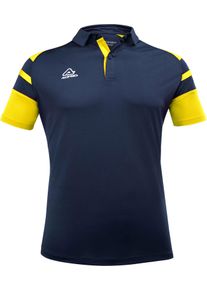 Acerbis Sports Kemari, polo-shirt , color: Dark Blue/Yellow , size: 3XS
