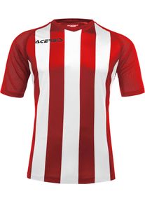 Acerbis Sports Johan, maglia manica corta , colore: Bianco/Rosso , dimensione: 3XL
