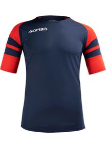 Acerbis Sports Kemari, camisola de manga curta , cor: Azul Escuro/Vermelho , tamanho: XXL