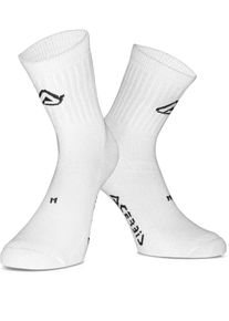 Acerbis Sports Evo, chaussettes de sport , couleur: Blanc , taille: L