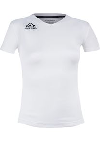 Acerbis Sports Devi, trui korte mouw dames , kleur: Wit/Zwart , maat: M
