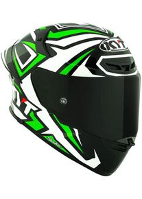 KYT TT-Revo Alex Lowes 2024 Replica, casque intégral , couleur: Blanc/Noir/Vert , taille: XL