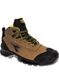 Diadora Utility Classic Mid S3S, buty ochronne unisex , kolor: brązowy/czarny , rozmiar: 40 EU