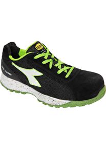 Diadora Utility Glove Eco MDS S1P, safety shoes unisex , color: Black/Light Green , size: 48 EU