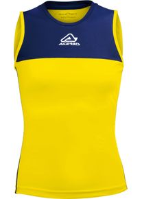Acerbis Sports Vicky, trui mouwloos dames , kleur: Geel/Donkerblauw , maat: 4XS