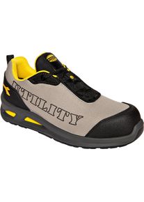 Diadora Utility Smart Softbox Low S1PL, safety shoes unisex , color: Beige/Black/Yellow , size: 36 EU