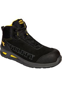Diadora Utility Smart Softbox Mid S3L, buty ochronne unisex , kolor: czarny/żółty , rozmiar: 48 EU