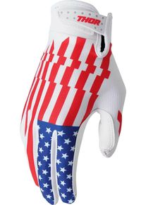 Thor Launchmode Patriot, gloves , color: Blue/Red/White , size: XXL