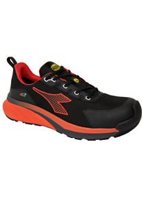Diadora Utility Vortex DA2 Low S3S, safety boots unisex , color: Black/Red , size: 36 EU