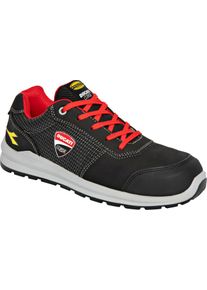Diadora Utility Ducati Speedy Race Low S3S, veiligheidsschoenen , kleur: zwart/grijs/rood , maat: 43 EU