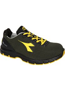 Diadora Utility Run Atom Low S3S, safety shoes unisex , color: Black/Yellow , size: 45 EU