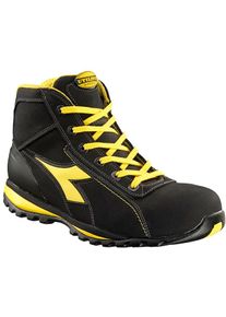Diadora Utility Glove Mid S3S, safety boots unisex , color: Black/Yellow , size: 43 EU