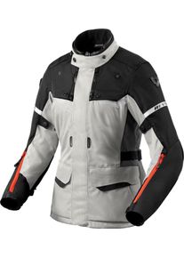 Revit Outback 4 H2O, textile jacket waterproof women , color: Light Grey/Black , size: 40
