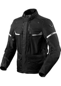 Revit Outback 4 H2O, textile jacket waterproof , color: Black , size: 3XL