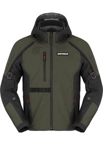 Spidi Mission-V, textile jacket H2Out , color: Dark Green/Black , size: 4XL