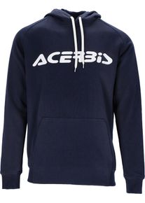 Acerbis S-Logo, casaco com capuz , cor: Azul Escuro/Branco , tamanho: XXL