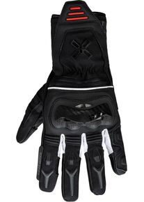 iXS Rapid-STX 1.0, gants femmes imperméables , couleur: Noir/Blanc/Rouge , taille: XL