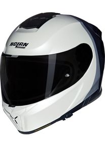 Nolan N80-8 Verniciatura Speciale 344, casco integrale , colore: Bianco/Nero/Grigio Chiaro , dimensione: XXS