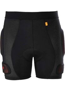 Furygan X-Road D3O Short, protector pants short , color: Black/Red , size: M