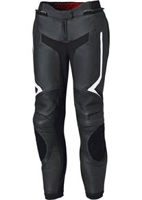 Held Street Rocket 4, pantalon en cuir perfor&eacute; femmes , couleur: Noir/Blanc , taille: 36