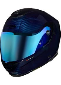 Nolan X-903 Ultra Carbon Liquido 328, full face helmet , color: Dark Blue , size: XL