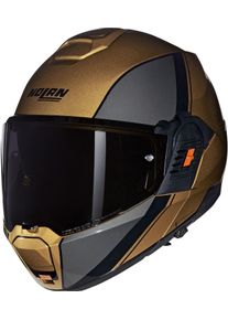Nolan N120-1 Verniciatura Speciale 342, modular helmet , color: Dark Beige/Dark Grey/Black , size: L