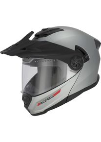 Acerbis Rider, kask typu flip up , kolor: Matowy-Szary , rozmiar: S