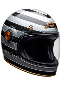 Bell Bullit GT Carbon RSD Temple, casco integrale , colore: Nero/Argento , dimensione: S