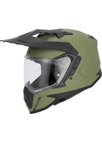 Acerbis Assault, casque d aventure , couleur: Olivee Mat , taille: S