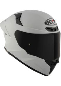 KYT TT-Revo Plain, integraalhelm , kleur: lichtgrijs , maat: L