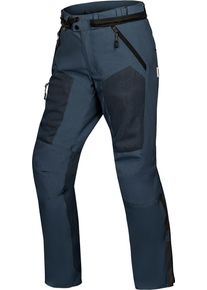 iXS Tourster-BigAir 1.0, stoffen broek , kleur: Donkerblauw , maat: Kort 4XL
