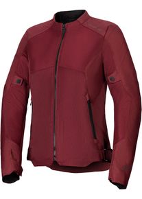 Alpinestars Stella C-1 Air, textile jacket women , color: Dark Red , size: S