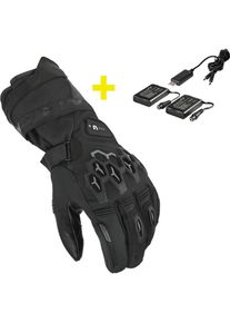 Macna Rafino RTX 7.4V Kit, gloves waterproof heatable women , color: Black , size: L