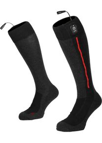 Macna Lava 2.0, socks heatable , color: Black/Red , size: 37-40 EU