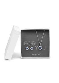 Bering | Ensemble de Bijoux | Arctic Symphony | argenté brilliant | 427-707-Blue