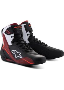 Alpinestars Faster 4, scarpe , colore: Nero/Bianco/Rosso Scuro , dimensione: 6.5 US