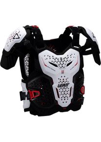 Leatt 5.5 Pro Evo, colete protetor , cor: Preto/Branco , tamanho: XXL